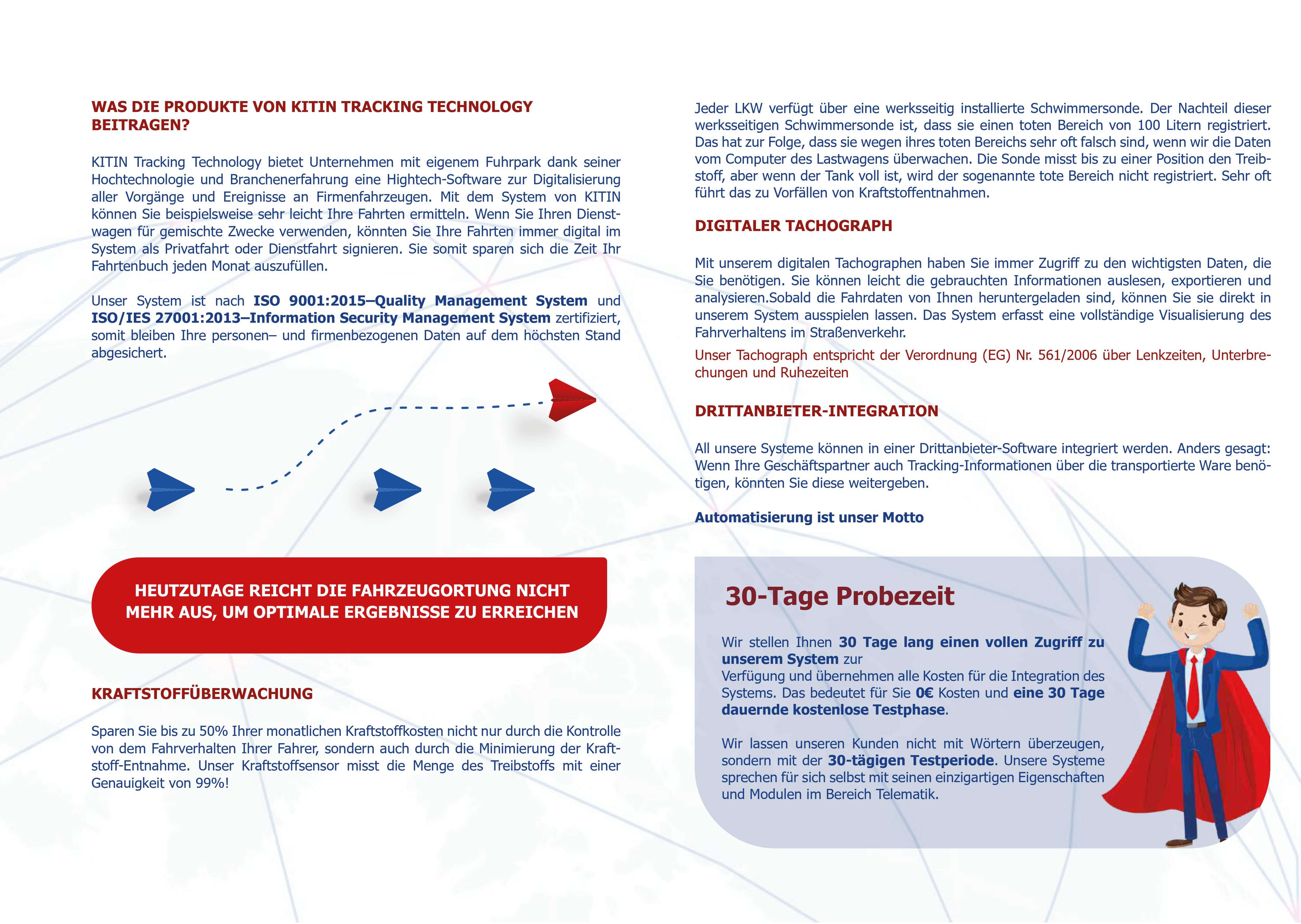 KITIN Tracking & RMC | Kraftstoffüberwachung | Wartungsmanagement | Fahrstilüberwachung