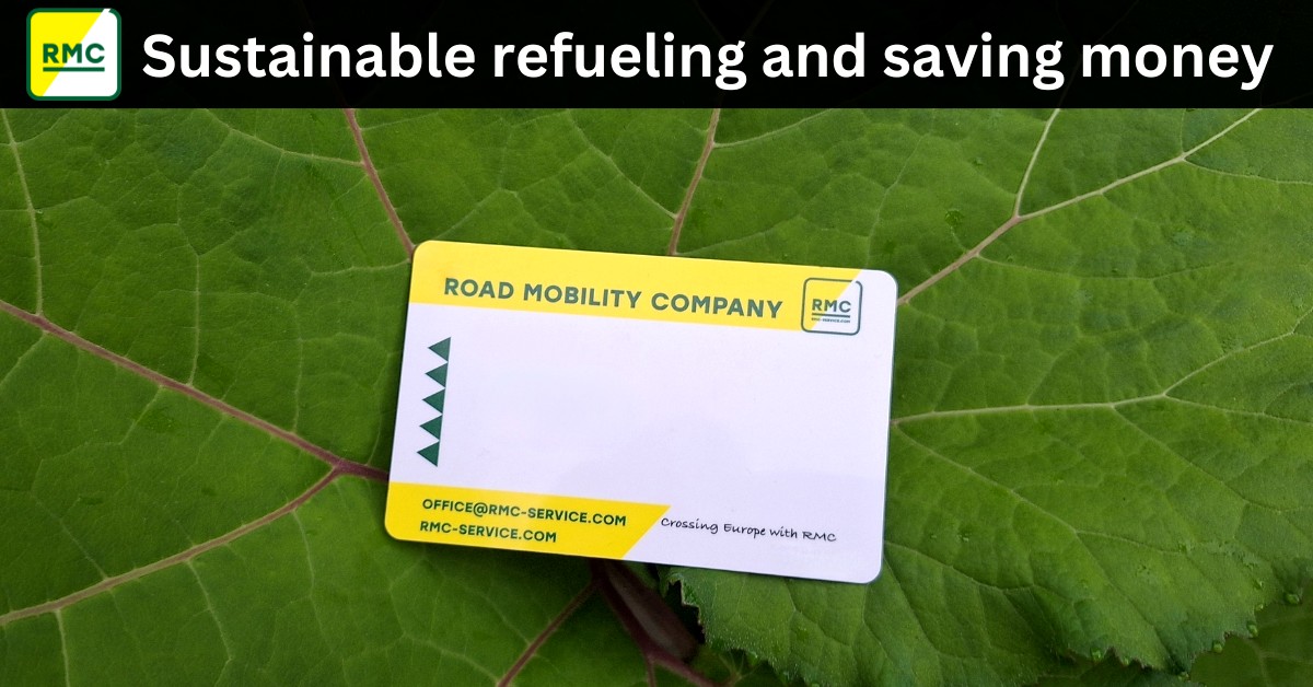 © RMC fuel card | Sustainable refueling