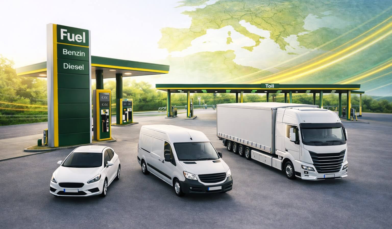 RMC tankpas / vlootkaart – voordelig tanken en eenvoudig vlootbeheer in Europa. 