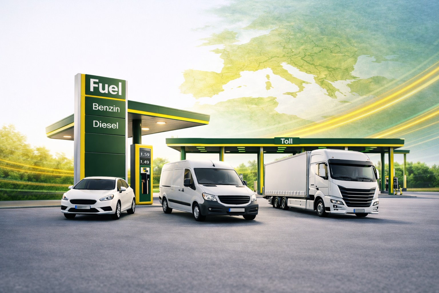 RMC Tankkarte für KMU - Österreich, Deutschland & Europa