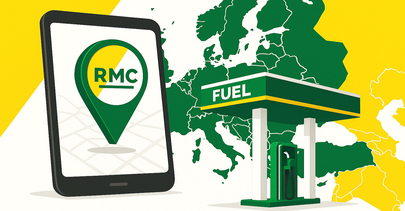 RMC tankkaart / vlootkaart – voordelig tanken en eenvoudig vlootbeheer in Europa. 
