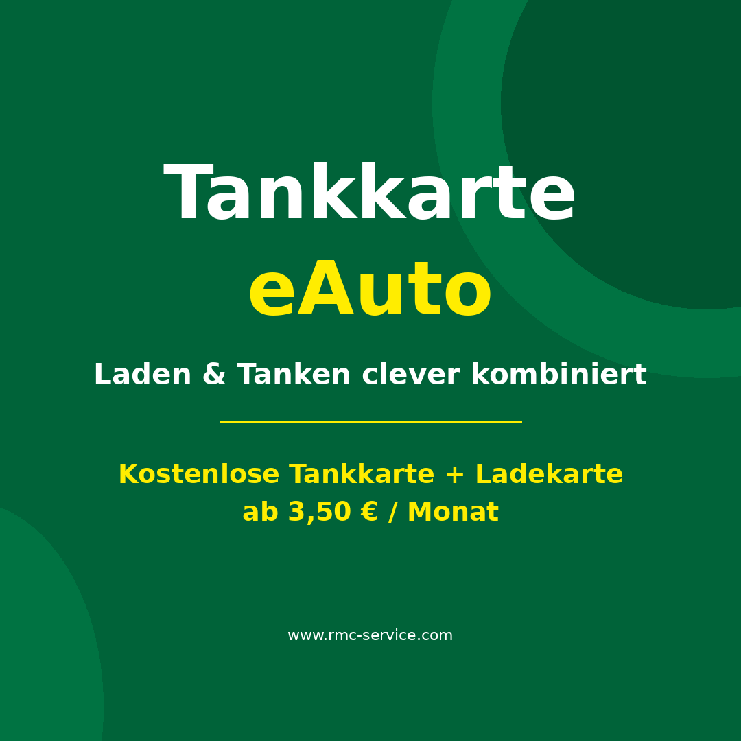 Tankkarte eAuto: Laden, Tanken &amp; Fuhrpark | RMC