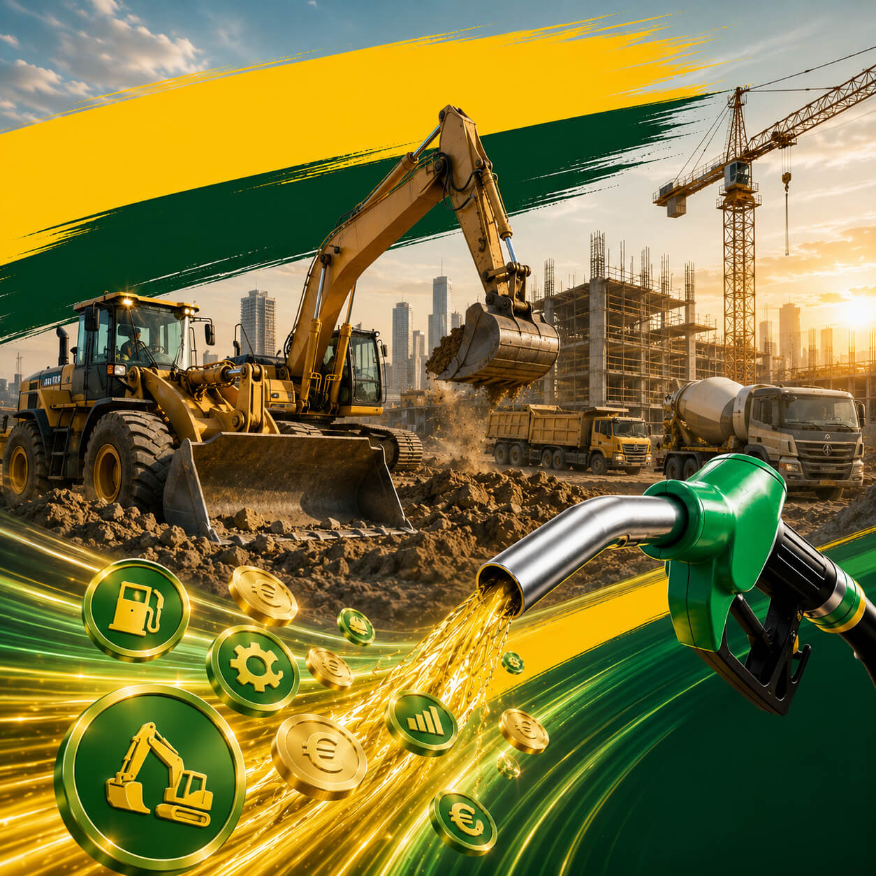 Tankkarte für Baugewerbe | Bauunternehmen | RMC