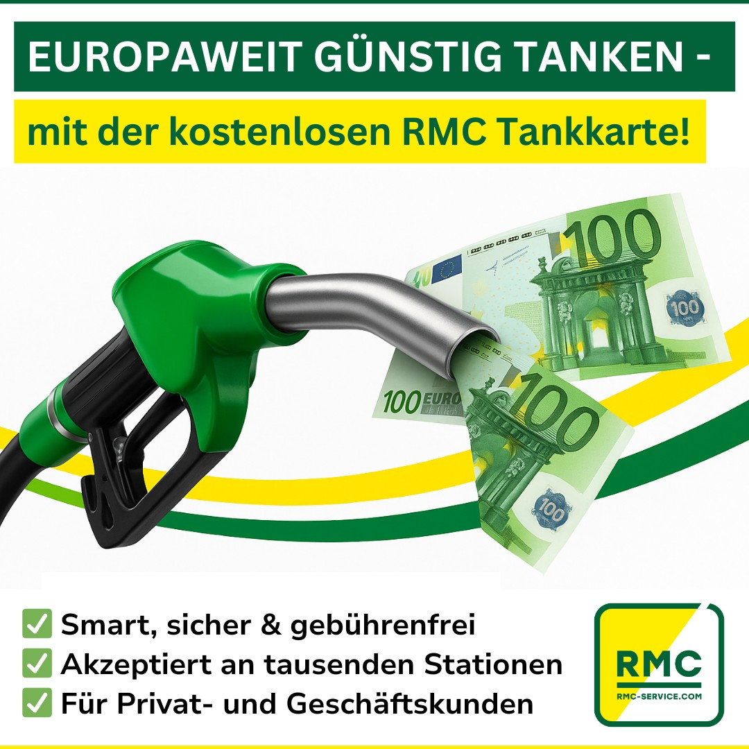 Tankkarte kaufen? Nicht mit RMC! #TankkarteFürJedermann #MobilitätOhneGebühren
