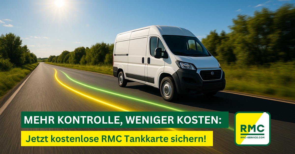 RMC Tankkarte für Handwerksbetriebe: Mehr Kontrolle für kleine Flotten
