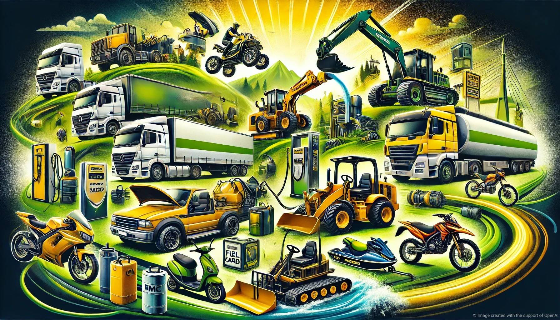 Eine Karte – unendlich viele Möglichkeiten zum Tanken!