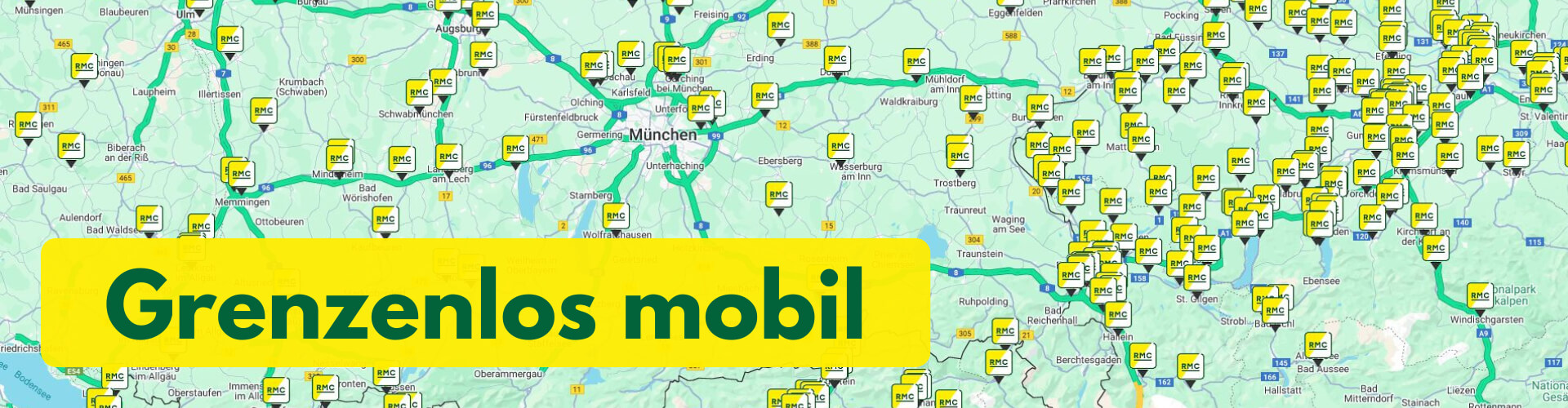 Grenzenlos mobil - Das RMC Tankstellennetz - Günstig tanken mit APP & Tankkarte
