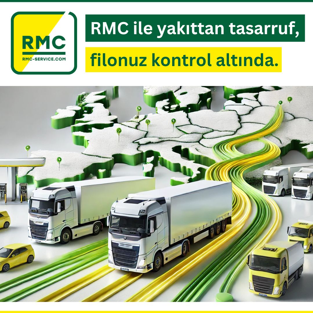 RMC yakıt kartı / filo kartı ile Avrupa'nın her yerinde ucuza yakıt ikmali yapın 